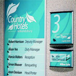 Hotel signs