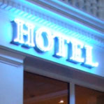 Hotel branded signs